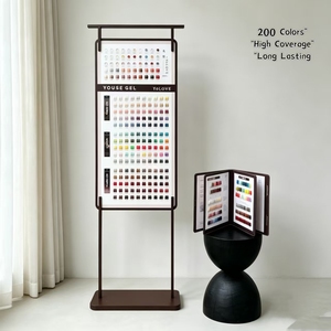 ชุดเจลยูวีสำหรับร้านทำเล็บ Youse Gel 200 สี ไม่มีส่วนผสมของ HEMA พร้อมแผ่นโชว์สีแบบตั้งโต๊ะและสมุดสี สำหรับร้านทำเล็บ ขายส่ง - Product Image 2