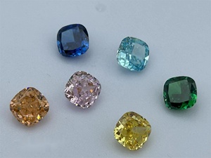 Toptan en kaliteli OCT yastık ezilmiş buz kesim gevşek kübik zirkonya CZ taşlar gevşek taş takı için kullanılan kakma - Product Image 2