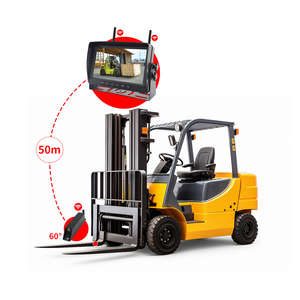 Fuente de alimentación de 12V CC FCC CE, cámara de carretilla elevadora de visión trasera inalámbrica impermeable de 2,4G con Vista de 4 canales, <span class=keywords><strong>Monitor</strong></span> inalámbrico de 7 pulgadas - Product Image 2