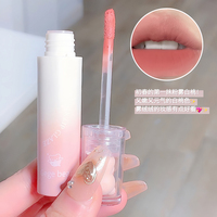Gege Bear Mist Soft Lip Lacquer Velvet Matte Easy Color Long-lasting White Non-pull Dry Lip Mud Lipstick Waterproof Moisturizing