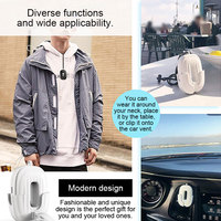 Nouveau mini purificateur d'air portable universel pour voiture, stérilisateur d'air personnel à ions négatifs à faible bruit, collier personnel