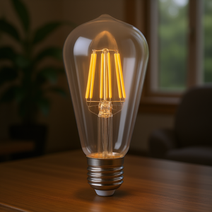 Bombilla LED de Filamento 6W E27 Luz Blanca Cálida para Uso en Interiores - Product Image 3