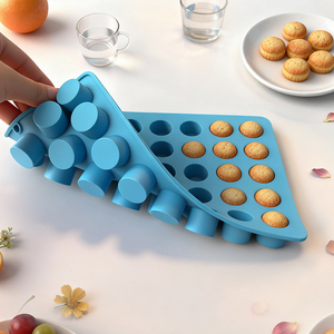 Không dính cấp thực phẩm <span class=keywords><strong>Silicone</strong></span> Muffin Pan khay ráp cupcake bánh khuôn để nướng làm bánh nướng xốp ngon và bánh ngọt - Product Image 5