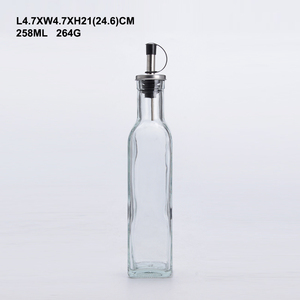 Bottiglie di vetro <span class=keywords><strong>per</strong></span> dispenser di <span class=keywords><strong>olio</strong></span> <span class=keywords><strong>d</strong></span>'<span class=keywords><strong>oliva</strong></span> personalizzate da 200ml-500ml - Product Image 6