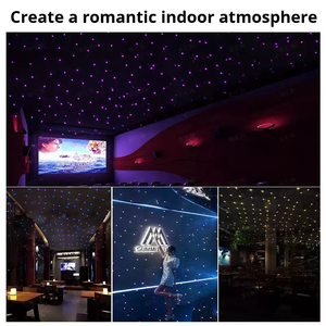 Galaxy Sao 360 ° xoay Tinh Vân chiếu dẫn nguồn ánh sáng IP65 cho âm nhạc đồng bộ điều khiển từ xa cho phòng ngủ bên - Product Image 2