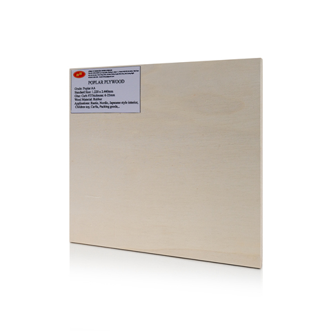 Wholesale AA Plywood for Furniture Construction Shuttering Poplar Wood First Class Faced Plywood Manufactured E0 Formaldehyde