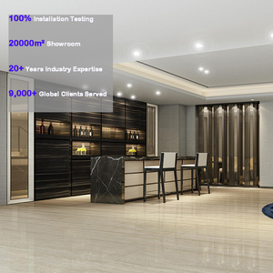 Progetto Villa Salvador: Set di Mobili da <span class=keywords><strong>Cucina</strong></span> Modulari Moderni, Armadietti da <span class=keywords><strong>Cucina</strong></span> Personalizzati con <span class=keywords><strong>Isola</strong></span> in Marmo Laminato, Rubinetto Incluso - Product Image 1