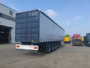 Fengniao 45ft/53ft Gooseneck Flatbed Trailer Hot Sale Heavy Duty Low Deck Dry <b>Van</b> Cargo <b>Box</b> Steel Semi Trailer Event price - Product Image 2