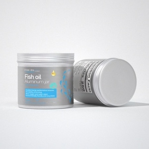 New Trending Capsule Jar Aluminum Jar Capsule <b>Container</b> Meta <b>Pill</b> <b>Container</b> Box Packaging for Supplement - Product Image 1