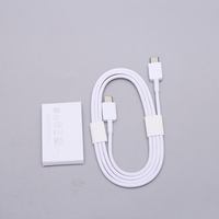 Câble de données USB C vers C haute performance 25W à charge rapide, en cuivre pur, 2m, pour iPhone 16, tablette Samsung