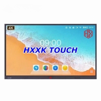 Pantalla Plana Interactiva Multitáctil Android 11 de 65/75/86 Pulgadas, Pizarra Digital LCD, Pizarra Inteligente para la Enseñanza y la Educación