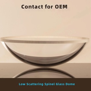 Cúpula de Espinela Transparente para Radiómetro Óptico Vectorial, Película Calefactora Transparente de ITO SANHANG SANHANG00067 - Product Image 1