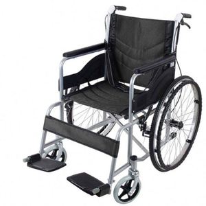 Fauteuil roulant manuel Lyjenny pratique pour les loisirs et les sports, en acier inoxydable, certifié ISO13485, 24 pouces - Product Image 6