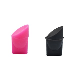 Lápiz de arte de uñas transfronterizo, pinzas de uñas de doble punta con diamantes de imitación, pegatinas de silicona rosas, herramienta de presión, herramienta de presión para arte de uñas. - Product Image 5