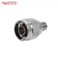 Adaptateur de connecteur RF mâle-femelle, prise femelle N vers fiche mâle F, adaptateur de câble coaxial, convertisseur de câble coaxial