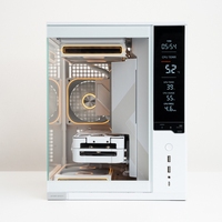 Nouvel ordinateur de bureau de jeu haute performance prenant en charge jusqu'à l'Intel Core I5 245KF RTX50 Series, boîtier en aluminium ATX