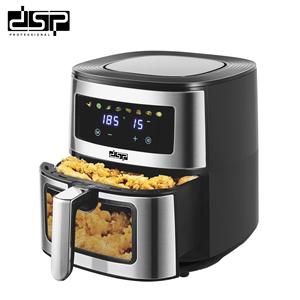 Freidora de Aire Dsp de 5.5L con Pantalla Digital, Horno Eléctrico Multifunción para el Hogar, Revestimiento Cerámico Antiadherente - Product Image 1