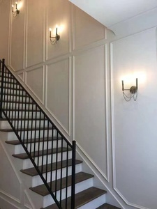 Thiết kế nội thất Chất lượng cao không thấm nước trắng PS ván chân tường ván chân tường - Product Image 3
