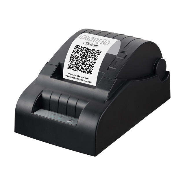 Cashino CSN-58III 58mm USB Small RS232 USB Cheap Receipt Thermal Printer for Pos System