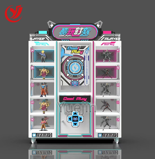 High-Profit Arcade Toy Machines Anime Prize Vending Crane Cabinet with TOP Bill Acceptor Coin-Operated Amusement Function