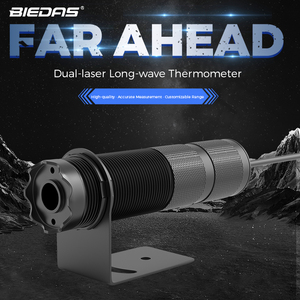 Sensor Suhu <span class=keywords><strong>IR</strong></span> Laser Ganda BIEDAS BYD-F120A -50-1200C 4-20mA Bersertifikat CE untuk Pemrosesan Plastik, Termometer Non-kontak - Product Image 4