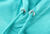 Sudadera con capucha y cuello redondo de estilo Vintage de alta calidad personalizada, ropa de otoño bordada suelta sencilla, suéter grueso de gran tamaño estampado
