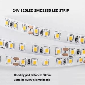 Tira de Luces LED de 120 LED, <span class=keywords><strong>Blanca</strong></span>, <span class=keywords><strong>Roja</strong></span>, Verde, Azul, 12V 24V, SMD 2835, 10mm, Impermeable, Flexible, <span class=keywords><strong>Cinta</strong></span> de LED - Product Image 5