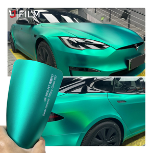 Vinilo Autoadhesivo Cromado para Decoración de Vehículos, Rollo de Vinilo para Envolver Autos, Precio de Fábrica al por Mayor YAJIU - Product Image 1