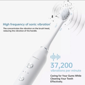 Cepillo de dientes eléctrico sónico IPX7 tipo C, cepillo de dientes recargable, Kit de cepillo de dientes eléctrico electrónico para adultos, cepillo de dientes Blanqueador - Product Image 4