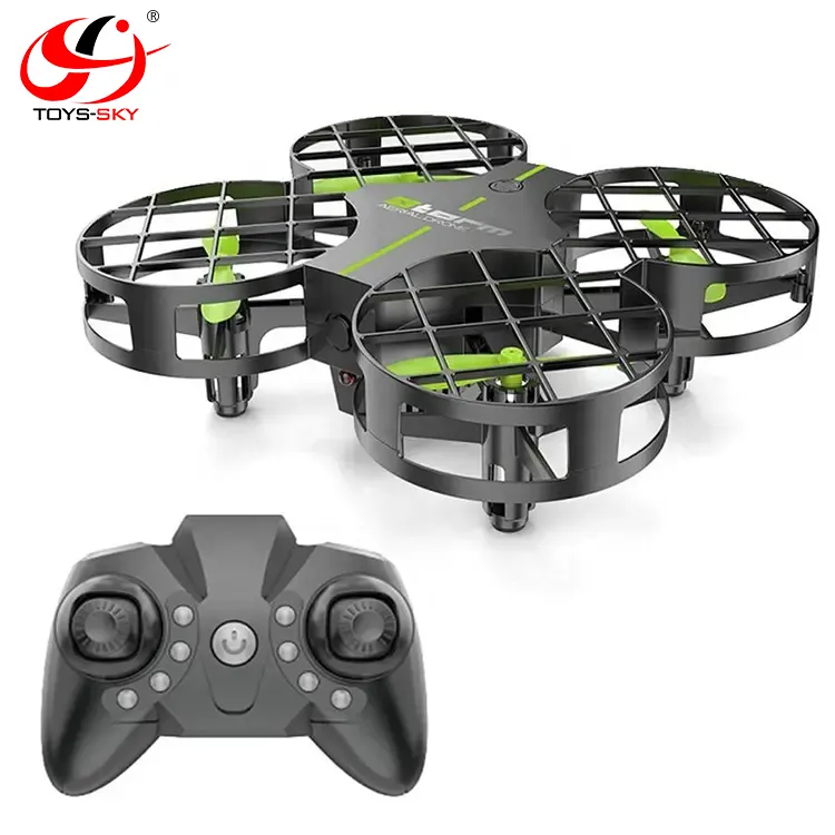 Toysky New 2.4G 6-Axis Headless Mode UFO Quadcopter Stunt Mini Pocket RC Toy Drone Plane Without Camera For Kids