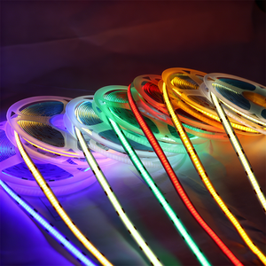 Sxzm 320LEDs/M <span class=keywords><strong>COB</strong></span> <span class=keywords><strong>LED</strong></span> Strip Trắng Đỏ Vàng Xanh Xanh 12V 24V 8 mét PVC cơ thể 3000K 6000K CE RoHs FCC chứng nhận cho bar phòng - Product Image 3