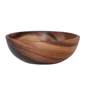Japanese Acacia Wooden Bowl Thickened Wooden <b>Box</b> Household Large Soup <b>Box</b> Hotel <b>Noodles</b> <b>Box</b> Wholesale - Product Image 4