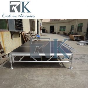 Concert scène match plat aluminium treillis en vente polyvalent extérieur événement scène mariage toile de fond scène podium pour spectacle - Product Image 1