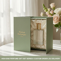 Boîte cadeau à double porte pour parfum et aromathérapie, emballage de luxe, logo personnalisé, OEM ODM, France, Allemagne, présentation de parfum haut de gamme