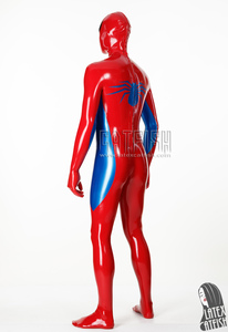 Tuta intera in lattice <span class=keywords><strong>da</strong></span> uomo '<span class=keywords><strong>Spider</strong></span>-<span class=keywords><strong>Man</strong></span> Streaker' a copertura totale - Product Image 4