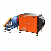 Purificateur de fumée électrostatique industriel CLOVER (400-600mm) – Extracteur de fumée unique pour soudure, restauration, élimination de la brume d'huile, avec commande PLC