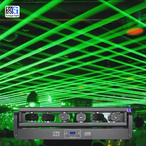 Laser à tête mobile RGB 6 <span class=keywords><strong>yeux</strong></span> 500 mW de haute qualité, 6 têtes, faisceau laser pour DJ, lumières de scène disco - Product Image 6
