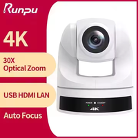Paquete de transmisión de envío gratis USD1952 W430 = 4 Uds 4K 30X PTZ cámara de conferencia Streaming AITrack + controlador + conmutador mezclador de vídeo L4