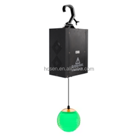 Goutte d'eau Dmx cristal effet lumière avec Machine de levage Disco scène led éclairage de treuil coloré