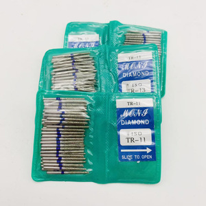 Frese diamantate per allenamento dentale per la preparazione dei denti-perfette per la pratica orale - Product Image 1