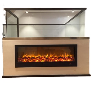 Chimenea eléctrica de Vapor de agua de 40 pulgadas, modelo de línea larga, chimenea de paisaje de fuego de Vapor - Product Image 5