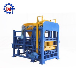 Machine automatique de fabrication de briques hydrauliques vibrantes QT4A-15 pour blocs de béton creux, pleins, pavés et emboîtables - Product Image 1