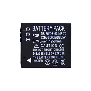 เครื่องถอดรหัสแบตเตอรี่ CGA-S005E สำหรับใช้กับกล้อง DB-<span class=keywords><strong>60</strong></span> D-LI106 NP-70พานาโซนิค DMW-BCC12 DB-65 - Product Image 2