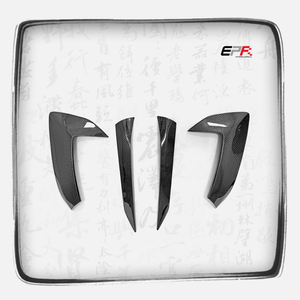Cache de ventilation latérale léger OE, compatible avec les Chevrolet Corvette C8 à partir de 2020, accessoire extérieur d'admission d'air latérale OEM assorti - Product Image 1