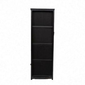 Commode autoportante en tissu et acier inoxydable, design moderne et durable, meuble de salon, armoire en pin - Product Image 4