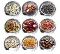 Machine à torréfier les noix de cajou, les grains de café, les amandes, les cacahuètes, le riz, le maïs et les snacks soufflés – Machine de cuisson électrique