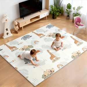 Tapis <span class=keywords><strong>de</strong></span> jeu pliable imperméable pour bébé en mousse XPE, tapis d'éveil pour une activité ludique sécurisée et zone <span class=keywords><strong>de</strong></span> ramper pour enfants - Product Image 1