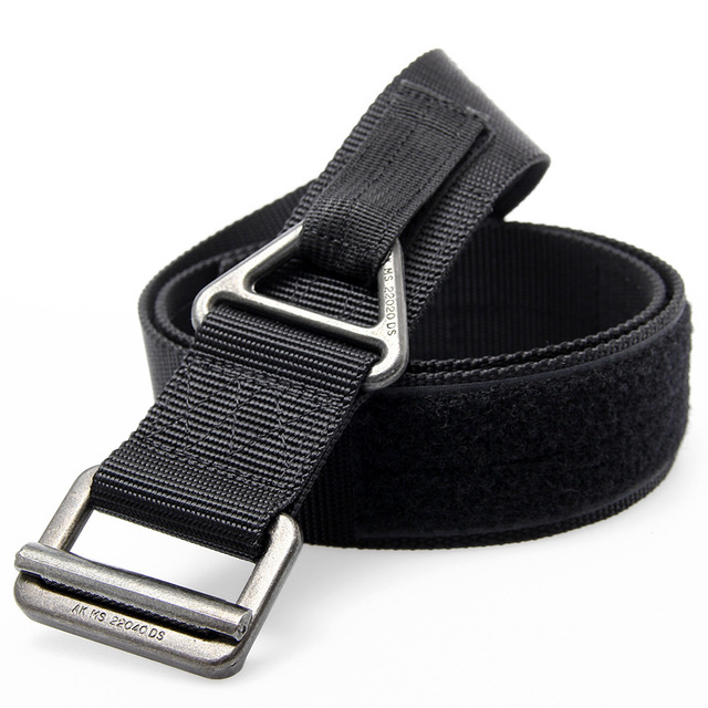 Heavy-duty  Tactical Buckle Belt Outdoor Training Suitable Belt Nylon Material Strap