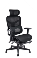 Ergonomischer Bürostuhl mit Höhenverstellung, Modernes Netzdesign, Lendenwirbelstütze, Wasserdicht, Drehbar - Für Büro, Fitness-Studio, Hotel