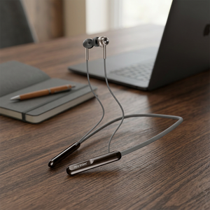 Wholesale for Bluetooth Neckband Earphones with C Type Charging ENC <b>Mic</b> LED Battery Indicator for Long-lasting Use - Product Image 3